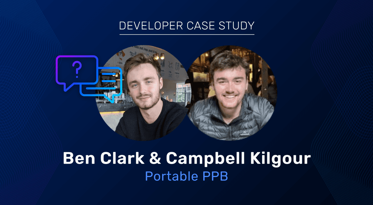 Thumbnail for "Developer Case Study: Ben Clark & Campbell Kilgour / Portable PPB"
