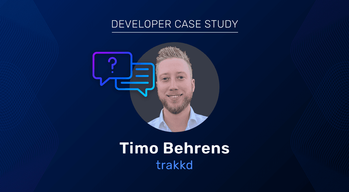 Thumbnail for "Developer Case Study: Timo Behrens / trakkd"