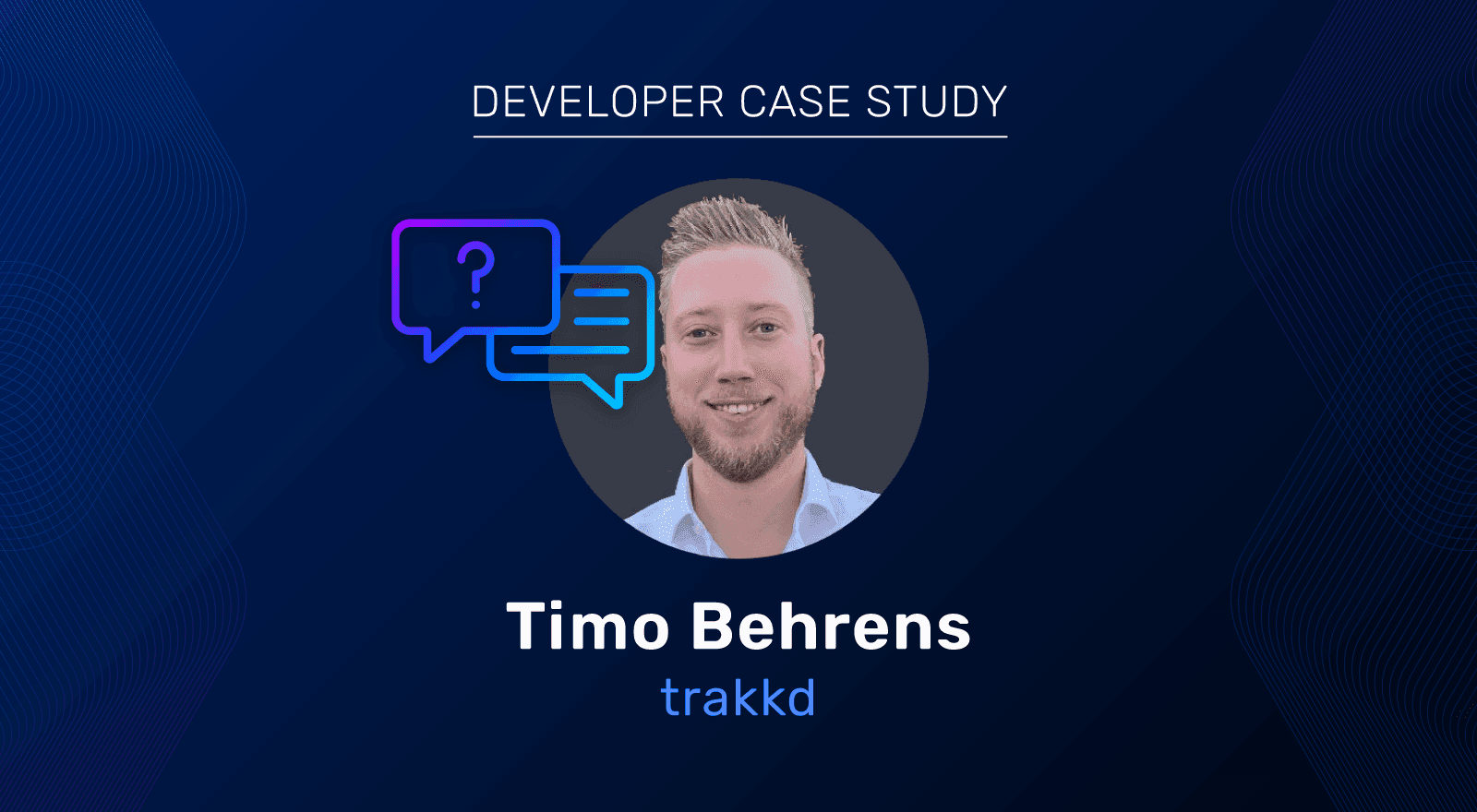 Featured image for "Developer Case Study: Timo Behrens / trakkd"