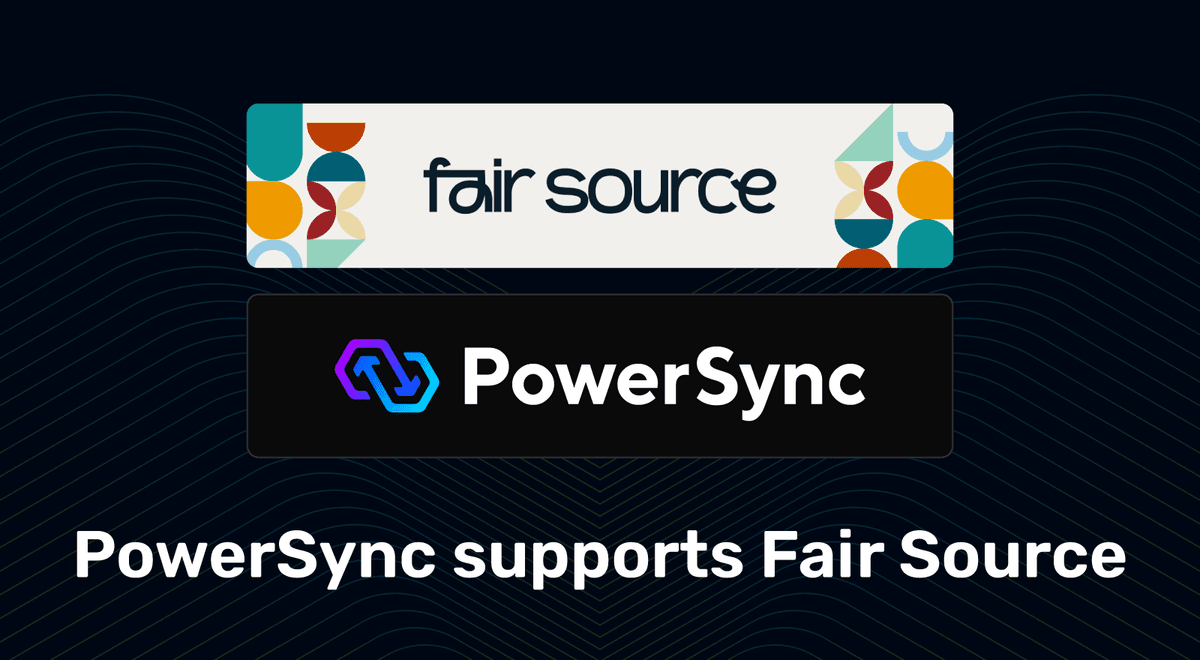 Thumbnail for "PowerSync Supports Fair Source"